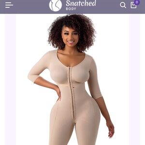 Women's Beige Full Body Shapewear